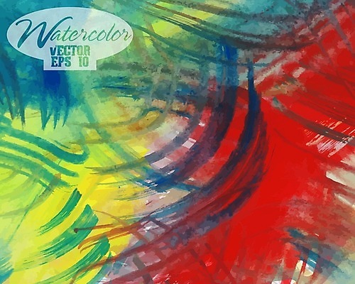 EPS 해외이미지 백그라운드 일러스트 추상 수채화 미술 사람없음 그림 해외202009 해외일러스트 무늬 문화예술 파일형식 벡터