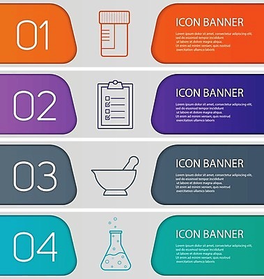 EPS 해외이미지 템플릿 디자인 배너 과학 백그라운드 컨셉 인터넷 일러스트 텍스트 실험 경사 그래픽 가로 세트 웹 인포그래픽 장비 정보 항아리 실험실 땅 심볼 사인 메뉴 옵션 레이아웃 비커 윤곽 페이지 네비게이션 막자 반응 인터페이스 착륙 체크리스트 항목 화학물질 해외202009 해외일러스트 실험기구 도자기 화학 파일형식 벡터