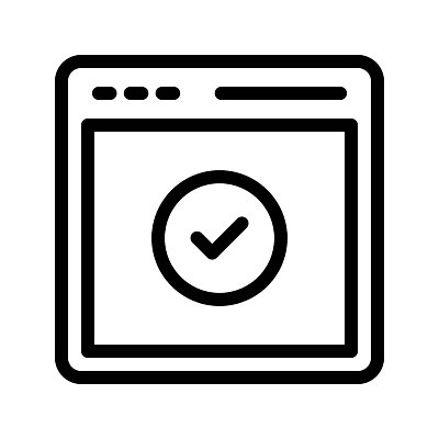 EPS 해외이미지 디자인 선 일러스트 성공 그래픽 웹 끝 선택 심볼 체크 확인 흔적 사인 싱글 윤곽 페이지 온라인 고립 동의 승인 타격 완전 해외202009 해외일러스트 컨셉 인터넷 모션 파일형식 벡터