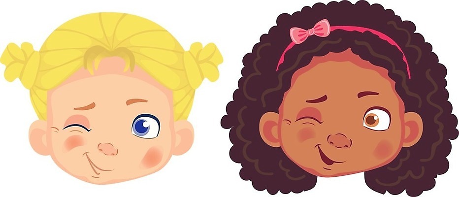 EPS 해외이미지 무료이미지 캐릭터 디자인 여자 감정 얼굴 어린이 일러스트 10대 머리 기쁨 최고 자신감 유혹 만화 만족 아바타 해외202009 우호적 해외202105 해외일러스트 일러캐릭터 컨셉 청소년 사람 신체부위 파일형식 벡터 무료콘텐츠