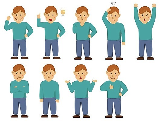 EPS 해외이미지 캐릭터 손 디자인 남자 행복 감정 유럽 얼굴 포즈 백그라운드 신체 일러스트 비즈니스 창조 서기 사람 동양인 파란색 세트 분노 흰색 최고 발표 플랫 만화 수집 사인 고립 벤처기업 해외202009 해외일러스트 일러캐릭터 나라 컬러 모션 인종 신체부위 파일형식 벡터