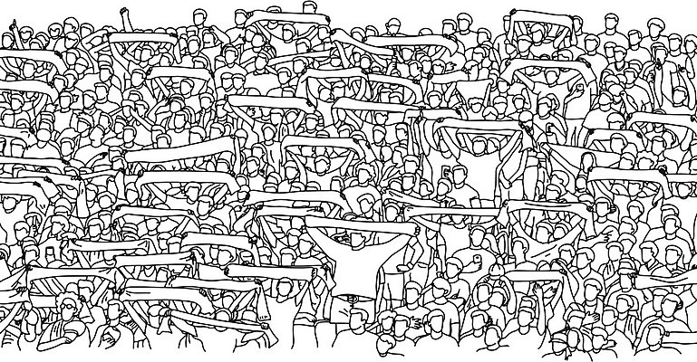 EPS 해외이미지 배너 음악 스포츠 포즈 백그라운드 일러스트 응원 아이디어 사람 이벤트 그래픽 파티 검은색 축제 축구 경기장 콘서트 공연 축하 팬 그룹 낙서 군중 스케치 그림 윤곽 쇼 손그림 덩어리 고립 승자 필승 헤딩 해외202009 해외일러스트 컬러 컨셉 스포츠시설 문화예술 미술 구기 우승 파일형식 벡터