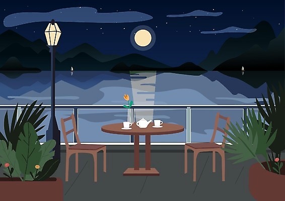 EPS 해외이미지 디자인 배너 포스터 바다 백그라운드 일러스트 탁자 휴가 거리 풍경 해변 사람없음 야외 그래픽 여름 우주 식당 카페 인포그래픽 낭만 달 도시 날짜 플랫 야간 저녁 만화 달빛 휴양지 질감 심플 장면 지역 타운 복잡 스타일 해외202009 해외일러스트 자연요소 계절 가구 컨셉 상점 장소 밤 파일형식 벡터