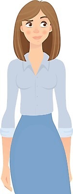 EPS 해외이미지 직업 캐릭터 여자 일러스트 비즈니스 사람 사무실 만화 스마트 고민 비서 불만 불평 해외202009 해외일러스트 일러캐릭터 감정 컨셉 파일형식 벡터