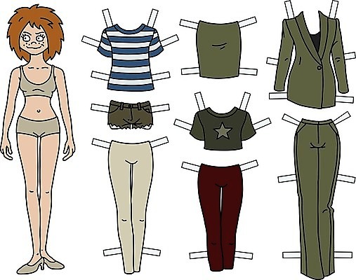 EPS 해외이미지 모델 드레스 옷 종이 인형 조각 셔츠 일러스트 반바지 빨간색 초록색 파란색 빛 장난감 유행 어둠 재킷 흰색 청바지 디자이너 만화 자르기 크림 올리브 해군 빨간머리 해외202009 해외일러스트 직업 헤어스타일 열매 컬러 상의 바지 모션 군대 외투 파일형식 벡터