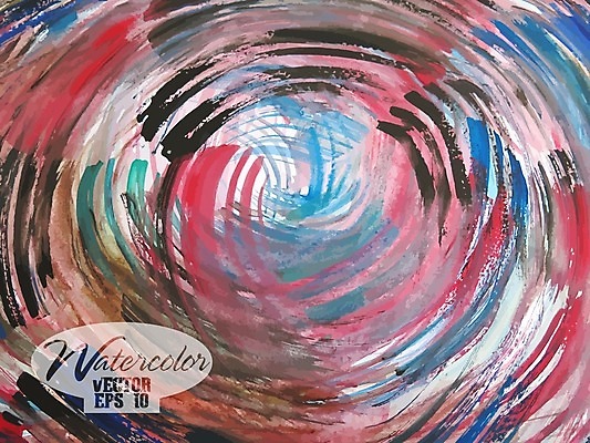 EPS 해외이미지 백그라운드 일러스트 추상 수채화 미술 사람없음 그림 해외202009 해외일러스트 무늬 문화예술 파일형식 벡터