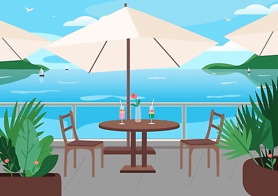 EPS 해외이미지 디자인 배너 포스터 음료 바다 백그라운드 일러스트 탁자 휴가 거리 풍경 해변 사람없음 야외 그래픽 여름 도시풍경 우주 식당 저녁식사 일몰 카페 인포그래픽 알코올 도시 칵테일 플랫 만화 휴양지 질감 심플 장면 지역 복잡 스타일 해외202009 해외일러스트 계절 가구 컨셉 주류 노을 상점 식사 장소 파일형식 벡터
