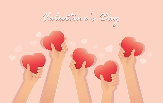 EPS 해외이미지 모양 손 디자인 행복 백그라운드 컨셉 일러스트 비즈니스 협력 노동자 함께함 발렌타인데이 건강 사랑 사람 빨간색 친구 희망 우정 낭만 하트 잡기 도움 그룹 심볼 사인 주기 공유 고립 돌봄 소셜 지원 헬프 자선단체 해외202009 해외일러스트 직업 감정 컬러 관계 모션 데이이벤트 신체부위 자선 파일형식 벡터