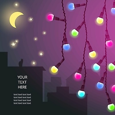 EPS 해외이미지 실루엣 별 일러스트 밤하늘 사람없음 건물 반짝임 귀여움 달 자주색 고양이캐릭터 그라데이션 알전구 해외202009 해외일러스트 자연요소 건축물 컬러 동물캐릭터 컨셉 전구 모션 하늘 촬영기법 고양이 야간 파일형식 벡터