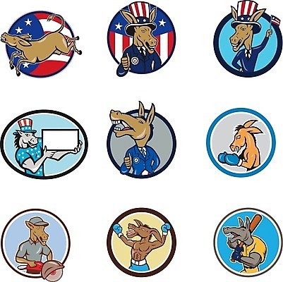 EPS 해외이미지 캐릭터 스포츠 일러스트 포유류 생물 그래픽 세트 농장 미국 가축 야구 깃발 그룹 성조기 만화 수집 모음 망아지 마스코트 밭일 정치가 캐리커처 플레이어 해외202009 해외일러스트 일러캐릭터 동물 직업 새끼 북아메리카 농업 구기 말 국기 그림 파일형식 벡터
