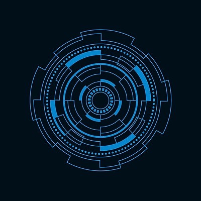 EPS 해외이미지 일러스트 사람없음 디지털 사이버 UI 인터페이스 해외202009 SF 해외일러스트 파일형식 벡터