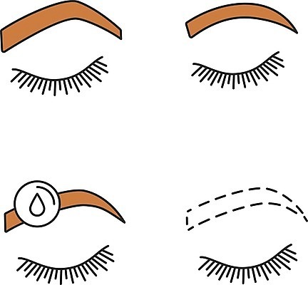 EPS 해외이미지 클립아트 모양 디자인 여자 얼굴 컨셉 일러스트 경사 세트 픽토그램 상점 웹 화장품 만화 눈썹 속눈썹 문신 가득함 심볼 서비스 준비 그림 아치 각도 부드러움 팩 몸단장 삭제 고립 항목 스타일 해외202009 해외일러스트 인터넷 사람 신체부위 뷰티 감각 파일형식 벡터