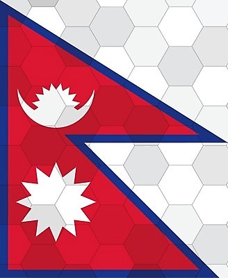 EPS 해외이미지 디자인 배너 아시아 별 문화 여행 백그라운드 일러스트 추상 미래 동양인 그래픽 빨간색 파란색 달 흰색 깃발 심볼 사인 그림 네팔 육각형 직사각형 애국심 벌집 고립 독립 전국 해외202009 해외일러스트 자연요소 도형 나라 컬러 컨셉 무늬 인종 파일형식 벡터