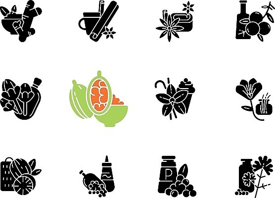 EPS 해외이미지 클립아트 그릇 디자인 실루엣 음식 컨셉 일러스트 재료 요리 세트 픽토그램 주방 검은색 웹 양념 조미료 플랫 클래식 고수 인도인 수집 머스터드 허브 가득함 심볼 심플 팩 생강 보충 고립 고체 땅바닥 사프란 상형문자 엘리먼트 항목 향나무 활자 해외202009 해외일러스트 외국인 나무 식물 문자 식기 컬러 인터넷 채소 바닥 촬영기법 동양인 화장품 소스_음식 향신료 향미료 활자판 파일형식 벡터