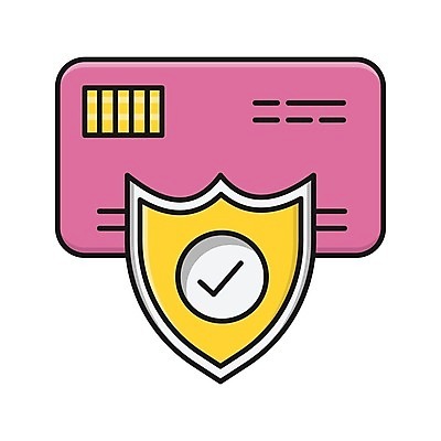 EPS 해외이미지 컨셉 돈 인터넷 일러스트 비즈니스 자물쇠 안전 그래픽 자료 속임수 신용카드 범죄 암호 보호 플라스틱 보안 방패 반대 온라인 사생활 인출 해외202009 해외일러스트 재질 금융 재산 파일형식 벡터 경제