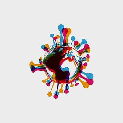 EPS 해외이미지 템플릿 디자인 포스터 아시아 과학 백그라운드 컨셉 일러스트 추상 건강 경고 가면 사람 글로벌 3D 중국 열 바이러스 보호 질병 위험 심볼 사인 감염 전염 미생물 경보 그만 백신 전염병 세계보건기구 해외202009 해외일러스트 나라 무늬 의학 생물 디지털합성 파일형식 벡터