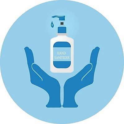 EPS 해외이미지 사람없음 파란색 코로나바이러스 손소독제 해외202009 델타변이바이러스 컬러 바이러스 소독제 파일형식 벡터