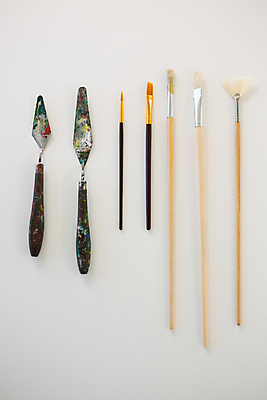 포토 JPG 해외이미지 사람없음 미술도구 붓 팔레트 팔레트나이프 물감나이프 해외202009 해외포토 오브젝트 파일형식