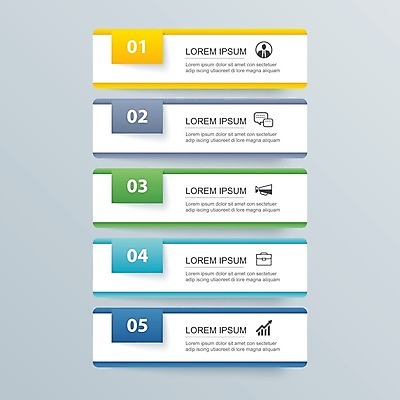 EPS 해외이미지 템플릿 디자인 배너 종이 백그라운드 일러스트 비즈니스 성공 추상 그래픽 가로 세트 숫자 꼬리표 라벨 자료 인포그래픽 정보 성장 발표 플랫 사인 메뉴 보고서 옵션 레이아웃 종이접기 페이지 5 인덱스 단계 방법 엘리먼트 타임라인 해외202009 해외일러스트 문자 컨셉 무늬 프레임 접기 파일형식 벡터