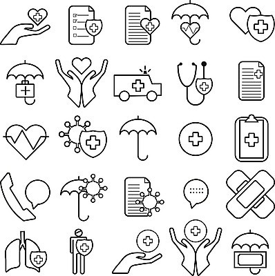 EPS 해외이미지 선 여행 돈 일러스트 우산 자동차 주택 건강 병원 안전 세트 검은색 고통 하트 절약 플랫 바이러스 보호 구급차 승합차 전화기 확인 파일 방패 보험 대패 얇은 해외202009 해외일러스트 모양 감정 육상교통 컬러 컨셉 의학 승용차 건물 재산 파일형식 벡터