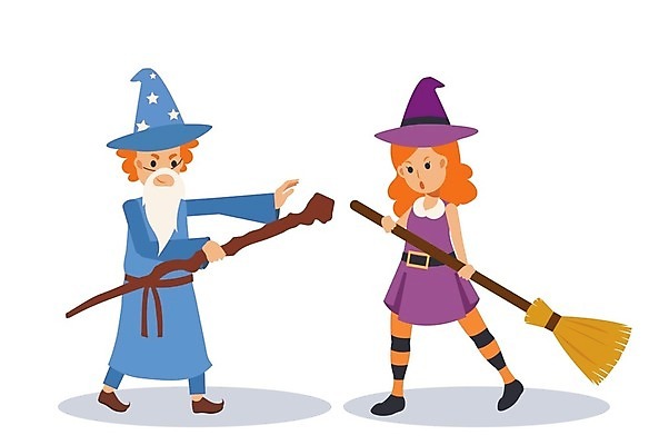 EPS 해외이미지 전신 캐릭터 모자 디자인 여자 남자 행복 어린이 포즈 일러스트 놀이 휴가 미소 사람 소년 그래픽 파티 축제 기쁨 할로윈 마법사 플랫 만화 빗자루 직원 마녀 공상 마법 10월 해외202009 해외일러스트 일러캐릭터 잡화 감정 표정 이벤트 날짜 청소도구 파일형식 벡터