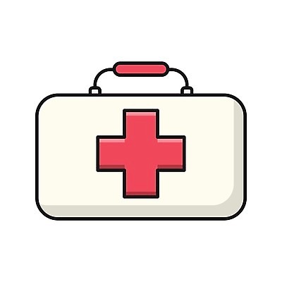 EPS 해외이미지 디자인 백그라운드 십자가 가방 일러스트 건강 병원 상자 약 장비 의사 흰색 공구 긴급 도움 플랫 구조원 약국 심볼 사인 조립 궤 돌봄 에이즈 헬프 해외202009 해외일러스트 직업 잡화 컬러 컨셉 의학 모션 의료진 도구 질병 파일형식 벡터