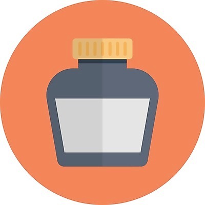 EPS 해외이미지 백그라운드 일러스트 캘리그라피 잉크 미술 그래픽 상자 펜 기록 클래식 냄비 스케치 그림 클립 과외 스타일 문해 해외202009 해외일러스트 컨셉 수업 문화예술 학습 필기구 솥 파일형식 벡터