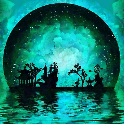 포토 JPG 해외이미지 나무 전통 실루엣 아시아 별 문화 여행 패턴 불교 일러스트 건축양식 자연 하늘 한국 요정 동양인 풍경 사람없음 건물 장식 초록색 물 파란색 평화 정원 일본 중국 꿈 달 붓 사찰 야간 신비 달빛 가득함 청록색 마법 타운 동쪽 쓰다듬기 해외202009 해외포토 자연요소 식물 건축물 건축 나라 종교 컬러 컨셉 무늬 종교건축 모션 촬영기법 인종 도시 방향 생태계 파일형식