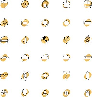 EPS 해외이미지 구름 시계 여행 돈 요트 가방 일러스트 우산 배낭 자동차 불가사리 비행기 스마트폰 세트 선글라스 세계 태양 노란색 와인 쌍안경 티켓 나침반 승합차 택시 여권 카약 풍선 포인트 해외202009 해외일러스트 자연요소 잡화 안경 육상교통 컬러 배_교통 항공교통 승용차 극피동물 대중교통 주류 금융 핸드폰 스마트기기 망원경 수상스포츠 재산 파일형식 벡터