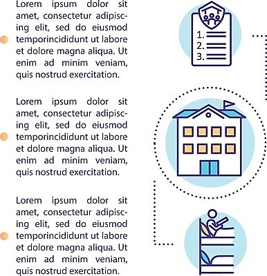 EPS 해외이미지 학생 일러스트 학교 사람모양 사람없음 건물 시설 기숙사 해외202009 해외일러스트 모양 건축물 교육 숙소 파일형식 벡터