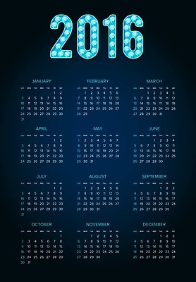 EPS 해외이미지 템플릿 계절 일러스트 전구 경사 그래픽 파란색 빛 숫자 자료 봄 달력 가을 일주일 날짜 계획 인쇄 12월 4월 6월 9월 11월 5월 연도 카지노 1월 8월 10월 7월 2월 월 2016년 금요일 기본 목요일 엘리먼트 월요일 토요일 프리미엄 해외202009 해외일러스트 문자 컬러 컨셉 도박 요일 파일형식 벡터