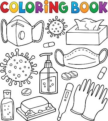 EPS 해외이미지 장갑 일러스트 마스크 사람없음 알약 바이러스 보호 질병 온도계 예방 윤곽 비누 젠탱글 코로나바이러스 손소독제 생활방역 포스트코로나 해외202009 델타변이바이러스 위드코로나 해외일러스트 잡화 컨셉 의학 위생용품 약 사회이슈 방역 소독제 파일형식 벡터