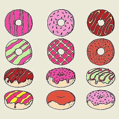 EPS 해외이미지 디자인 음식 분홍색 백그라운드 일러스트 디저트 사탕 사랑 요리 장식 세트 컬러풀 케이크 상점 초콜릿 카페 빵집 수확 원형 도넛 달콤 맛 설탕 수집 크림 그림 복고 모음 페스츄리 맛있는 해외202009 해외일러스트 도형 감정 빵 컬러 컨셉 농업 파일형식 벡터