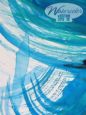 EPS 해외이미지 백그라운드 일러스트 추상 수채화 미술 사람없음 그림 해외202009 해외일러스트 무늬 문화예술 파일형식 벡터