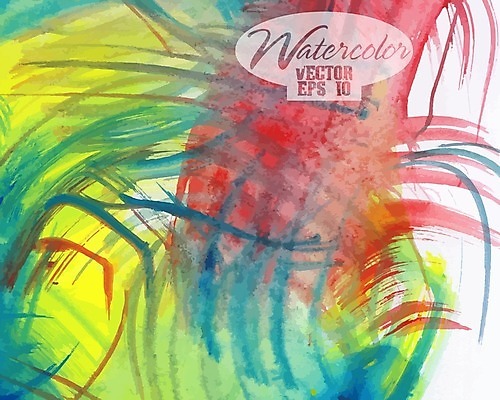 EPS 해외이미지 백그라운드 일러스트 추상 수채화 미술 사람없음 그림 해외202009 해외일러스트 무늬 문화예술 파일형식 벡터