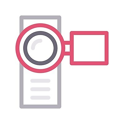 EPS 해외이미지 디자인 일러스트 그래픽 세트 카메라 디지털 검은색 사진촬영 장비 필름 심볼 사인 그림 동영상 멀티미디어 셔터 고립 광학 해외202009 해외일러스트 컬러 전자제품 촬영 파일형식 벡터