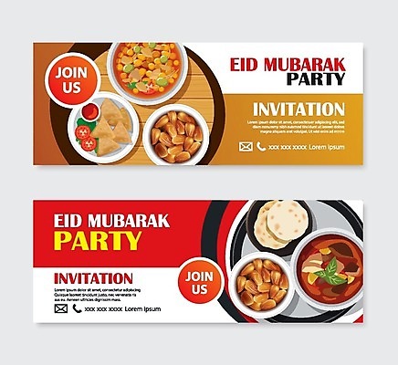 EPS 해외이미지 일러스트 사람없음 파티 세일 이슬람교 상품권 쿠폰 중동음식 해외202009 해외일러스트 종교 음식 이벤트 파일형식 벡터