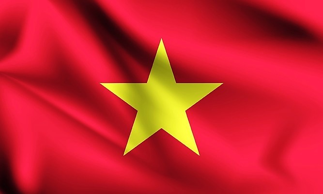 EPS 해외이미지 모양 디자인 배너 아시아 별 문화 파도 백그라운드 일러스트 벽지 바람 빨간색 흐름 자유 깃발 직물 불기 실크 심볼 오브젝트 그림 질감 베트남 애국심 전국 정부 해외202009 해외일러스트 자연요소 나라 바다 컬러 컨셉 모션 날씨 동남아시아 파일형식 벡터