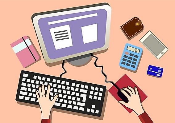 EPS 해외이미지 디자인 종이 커피 백그라운드 컨셉 일러스트 비즈니스 탁자 모바일 직장 컵 노트북 컴퓨터 세트 사무실 웹 업무 작업실 플랫 정상 심볼 책상 오브젝트 해외202009 해외일러스트 식기 음료 가구 인터넷 회사 전자제품 작업 파일형식 벡터