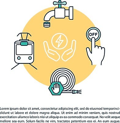 EPS 해외이미지 일러스트 사람모양 사람없음 연료 자원 낭비 자원절약 해외202009 해외일러스트 모양 컨셉 절약 파일형식 벡터