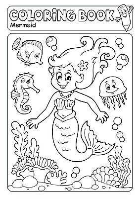 EPS 해외이미지 캐릭터 여자 행복 바다 일러스트 어류 한명 수중 산호 윤곽 해파리 인어 해마 젠탱글 여자한명만 해외202009 해외일러스트 일러캐릭터 1 감정 사람 바다동물 수중동물 자포동물 여자만 파일형식 벡터