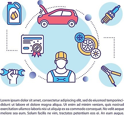 EPS 해외이미지 일러스트 자동차 사람모양 사람없음 정비공 자동차정비 해외202009 해외일러스트 모양 육상교통 기술자 수리 파일형식 벡터