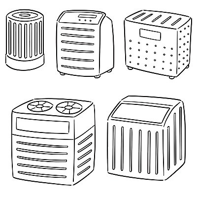 EPS 해외이미지 디자인 일러스트 주택 아이디어 실내 건강 장식 세트 기계 방 장비 흰색 그리기 낙서 만화 스케치 수집 라인아트 오브젝트 사인 그림 심플 손그림 시스템 리빙 청소부 제어 필터 안락 해외202009 해외일러스트 직업 선 컬러 컨셉 모션 미술 내부 건물 파일형식 벡터