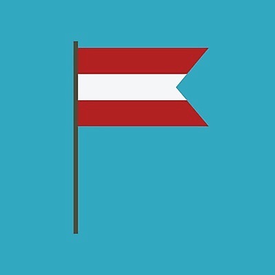 EPS 해외이미지 전통 디자인 배너 문화 물결 캠페인 여행 컨셉 일러스트 휴가 미술 경사 이벤트 그래픽 장식 축제 웹 자유 축하 깃발 막대기 오스트리아 플랫 만화 선거 심볼 사인 깃대 봉 애국심 대각선 교차 고립 독립 엘리먼트 전국 해외202009 해외일러스트 유럽 선 인터넷 문화예술 민주주의 파일형식 벡터