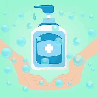 EPS 해외이미지 손 일러스트 신체부위 예방 손씻기 위생관리 손세정제 코로나바이러스 손소독제 해외202009 델타변이바이러스 해외일러스트 관리 사람 바이러스 씻기 세정제 소독제 파일형식 벡터