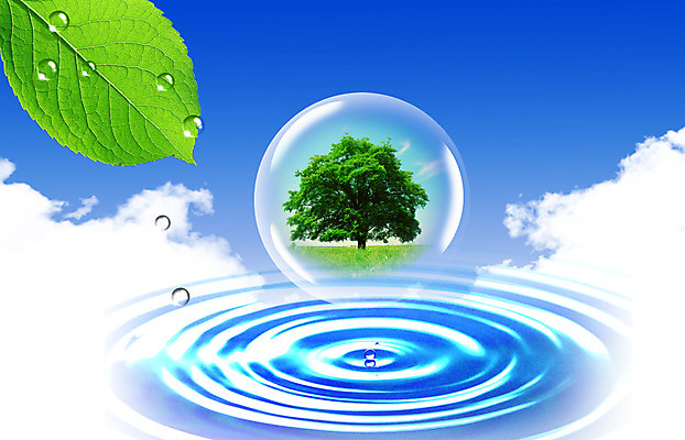 PSD 나무 식물 구름 편집이미지 물결 백그라운드 잎 하늘 나뭇잎 한그루 사람없음 물 물방울 이슬 물백그라운드 이미지편집 자연요소 1 파일형식