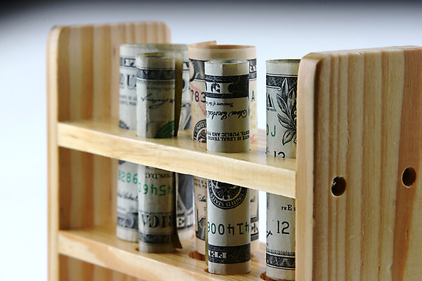 포토 JPG 스튜디오촬영 컨셉 지폐 돈 실내 실험기구 사람없음 금융 경제 달러 오브젝트 외화 시험관대 말린_둥글게 국내포토 과학 내부 재산 파일형식