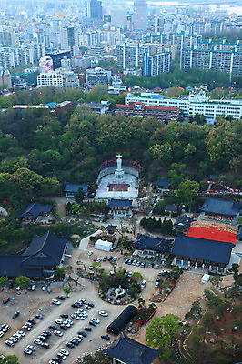 JPG 나무 백그라운드 자동차 지붕 아파트 주택 한국 기와 풍경 빌딩 사람없음 야외 건물 도시풍경 탑 도시 숲 불상 주차장 식물 건축물 아시아 육상교통 불교 파일형식