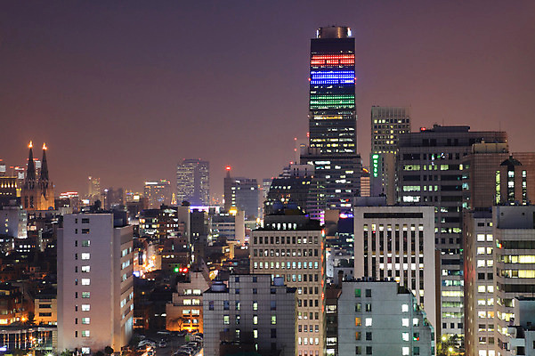 JPG 백그라운드 야경 조명 한국 사람없음 야외 건물 빛 도시풍경 도시 건축물 아시아 풍경 야간 파일형식 풍경_경치