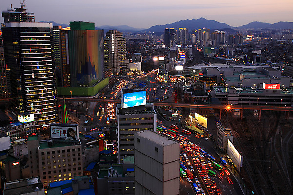 JPG 백그라운드 야경 조명 한국 사람없음 야외 건물 빛 도시풍경 노을 일몰 도시 자연요소 건축물 아시아 풍경 야간 파일형식 풍경_경치
